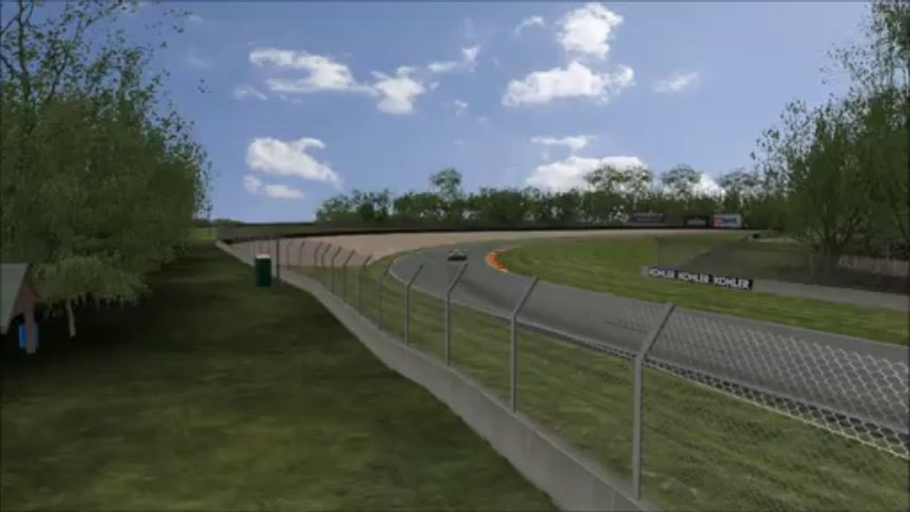 Tour de piste à Road America en Audi R8 GT sur Rfactor