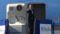 Obama departs for G20 meeting in Russia