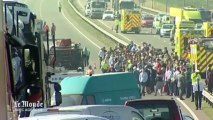 Angleterre : plus de 100 véhicules impliqués dans un carambolage