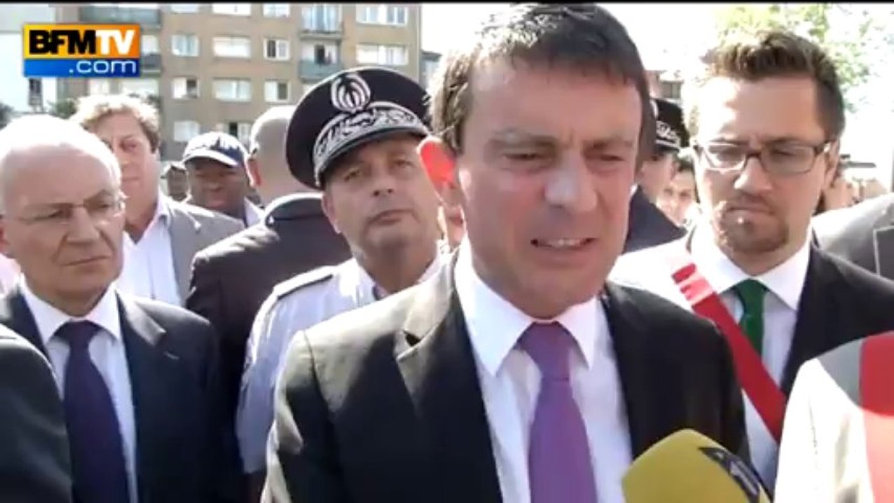 Valls à Colombes: "ce n'est pas de la délinquance ordinaire" - 05/09