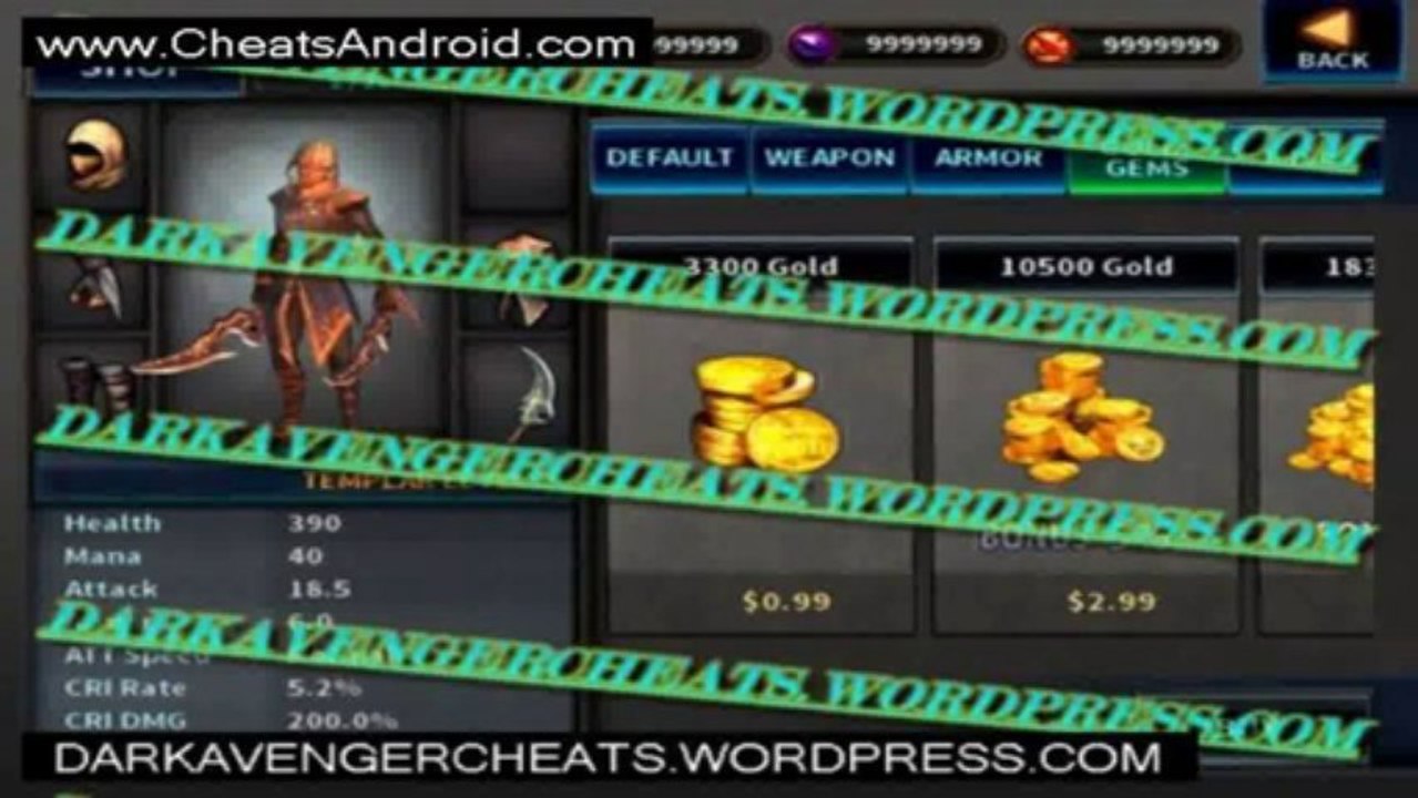 Dark Avenger Hack 2013 [No Survey] Hack&Cheat Tools By Razorr %92 Working Get Free Download Now !