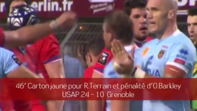 4ème journée USAP vs Grenoble : Résumé
