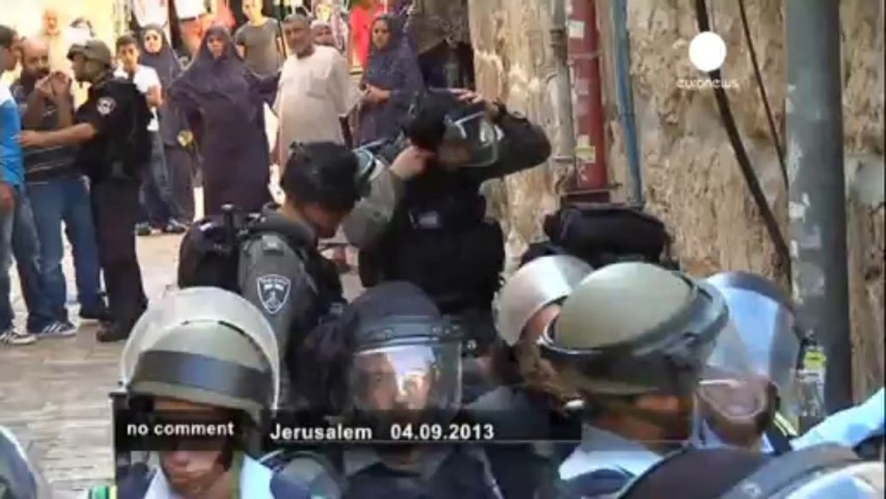 Jérusalem: échauffourées entre les... - no comment