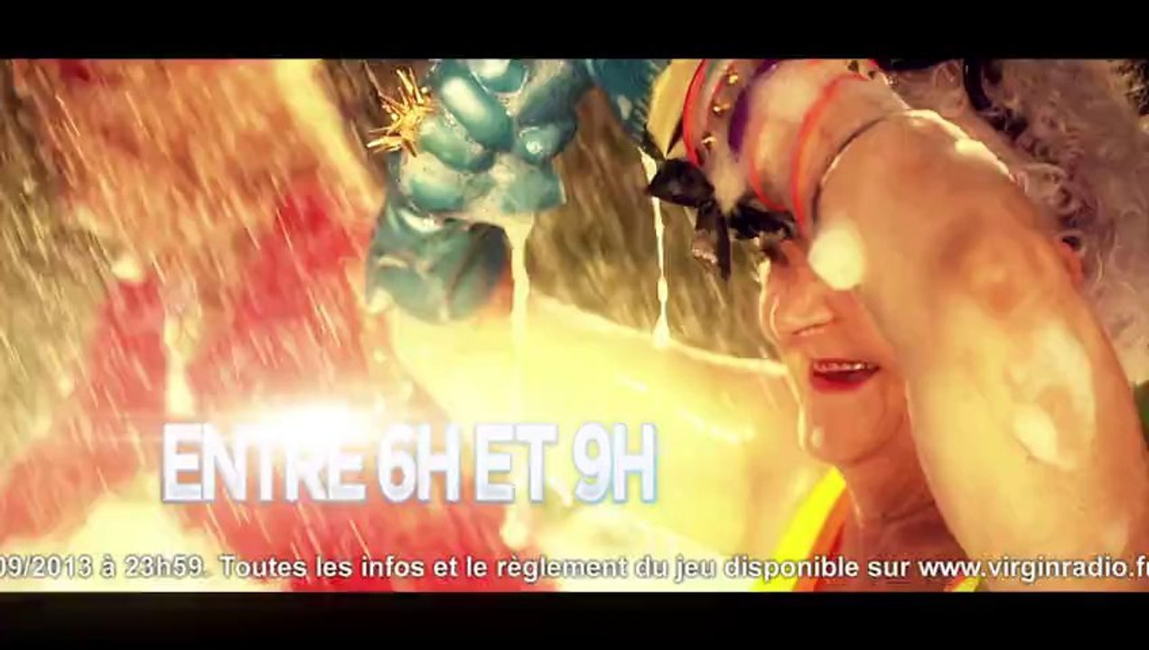 Lucienne lave les voitures pour Virgin Radio