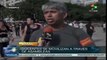 Docentes en huelga de Río de Janeiro exigen mejoras en educación