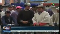 Campesinos colombianos bloquearán vías si no se llega a acuerdo