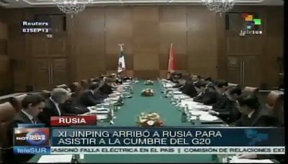 Xi Jinping y Peña Nieto refrendan en Rusia relación México-China