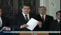 Alan García asegura estar comprometido con la unidad nacional de Perú