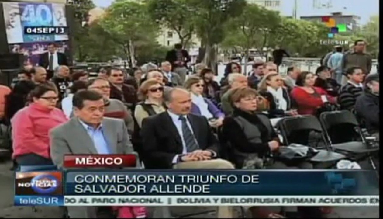 México: Conmemoran 43 años de triunfo electoral de Salvador Allende