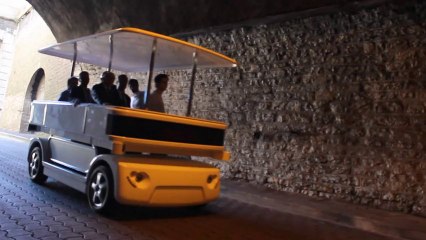 Expérimentation de Navia dans le tunnel de la Rue Terme