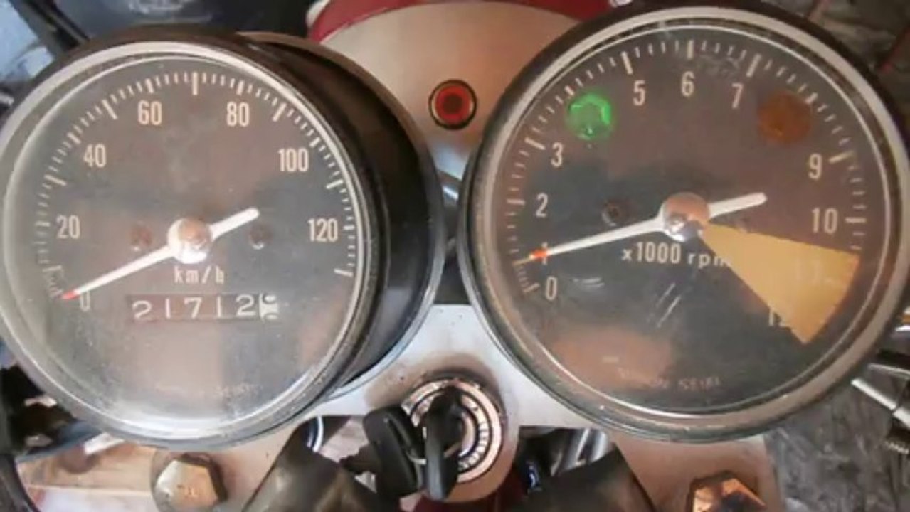 honda cb 125 k5 ralenti