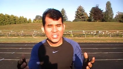 Correct running form