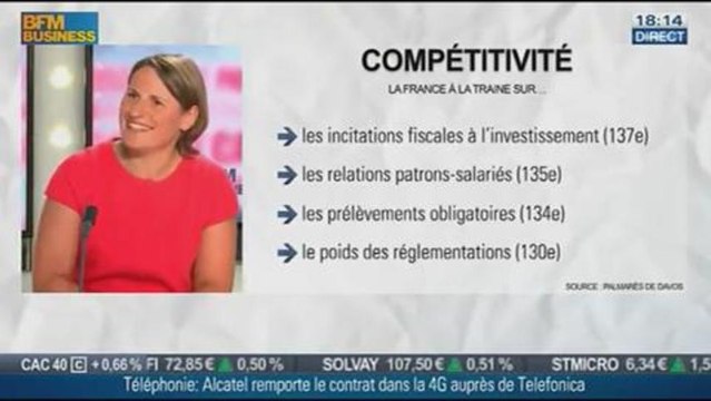 Valérie Rabault, députée PS de Tarn-et-Garonne et co-présidente du conseil d'analyse économique du PS, dans Le Grand Journal - 05/09 1/4