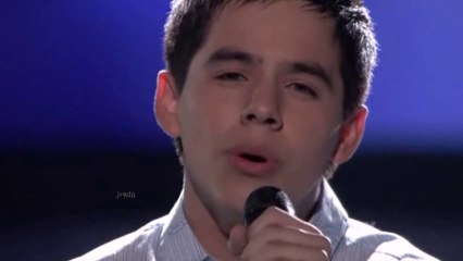 01-15c David Archuleta - Top 3 - LONGER hdtv