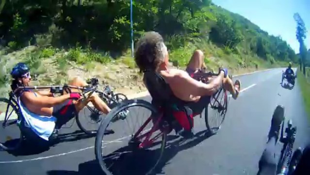 Vélos couchés à traction