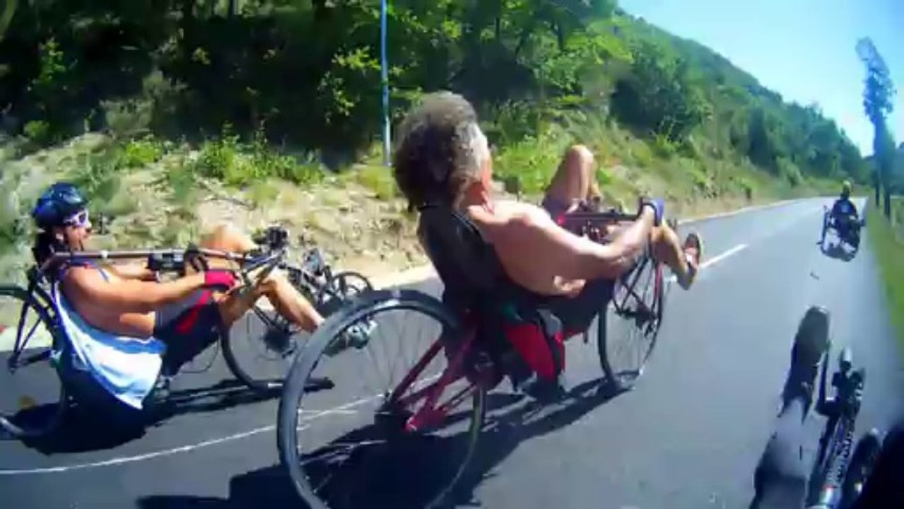 Vélos couchés à traction