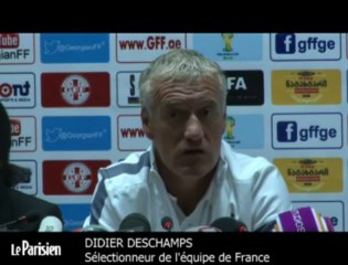 Géorgie - France. Deschamps : « Il faut rester fixé sur nos objectifs »