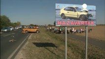 Morti e feriti in un incidente stradale in Ungheria