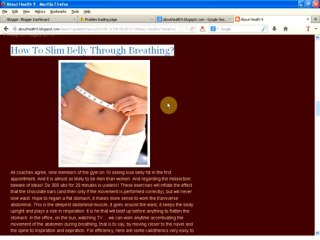 How To Slim Belly Through Breathing