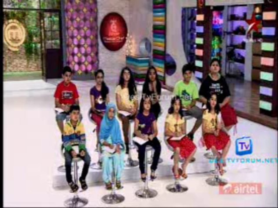 Junior Masterchef (Swaad Ke Ustaad) 8th September 2013 Video p2