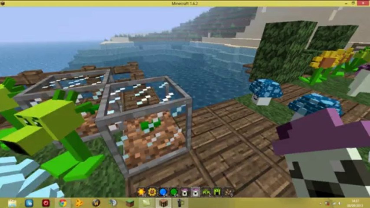 Tuto minecraft Plante vs Zombie 1.6.2