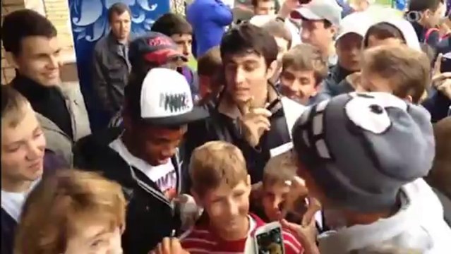 Как болельщики ЦСКА встречали Витиньо