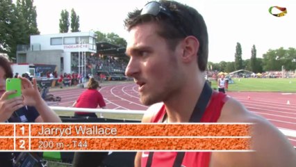 Jarryd Wallace - 200m hommes - T44