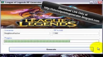 ▶ [FR] Riot Points Gratuit - Generateur de Riot Points - Télécharger [Septembre 2013]