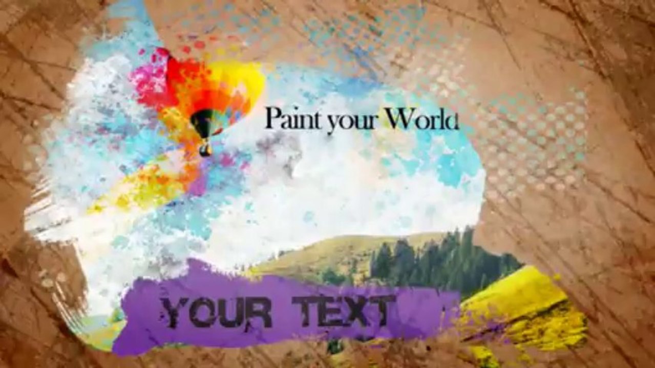 Grunge Title - After Effects Template