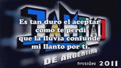 Lagrimas Jambao  Con letra