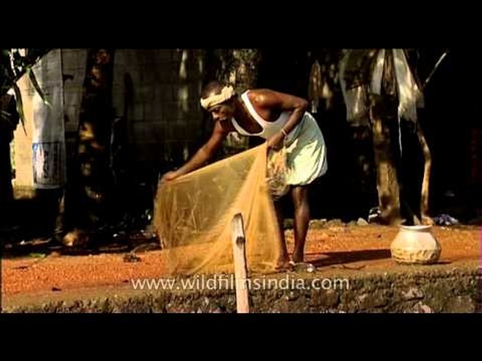 Fishing in the backwaters: Kerala