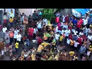 These youngsters failed to form a human pyramid on Janmashtami