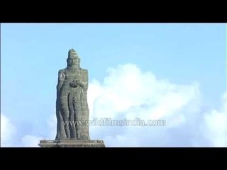 Thiruvalluvar Statue in Kanyakumari, South India