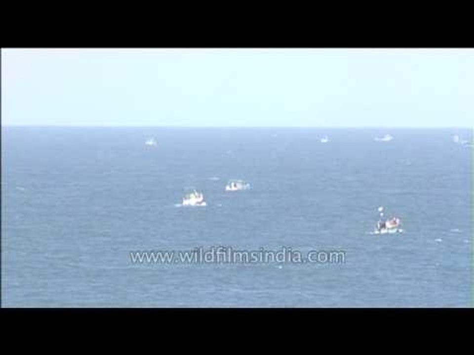 Sailing sea boats and yacht on the sea