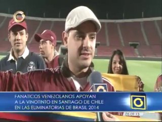 La Vinotinto con la misión de ganar este viernes en Chile
