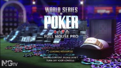 WORLD SERIES OF POKER: Full House Pro (2013) LET'S PLAY Free Games for XBL GOLD MEMBERS