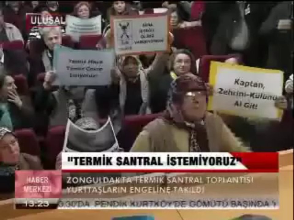 TERMİK SANTRAL İSTEMİYORUZ