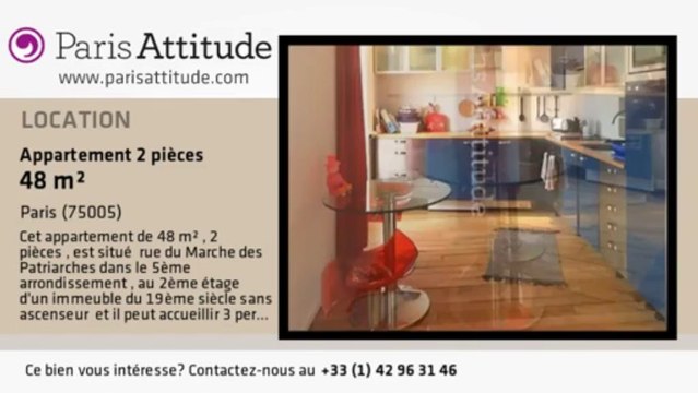 Appartement 1 Chambre à louer - Place Monge, Paris - Ref. 8305