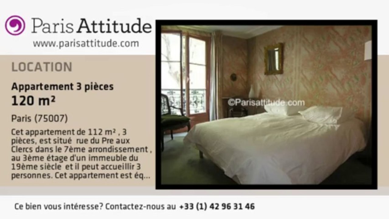Appartement 2 Chambres à louer - St Germain, Paris - Ref. 7517