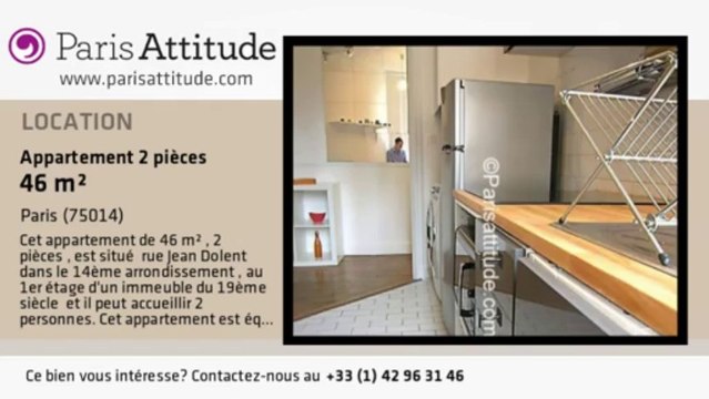Appartement 1 Chambre à louer - Denfert Rochereau, Paris - Ref. 7513