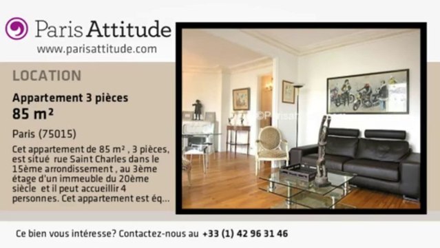 Appartement 2 Chambres à louer - Beaugrenelle, Paris - Ref. 6190