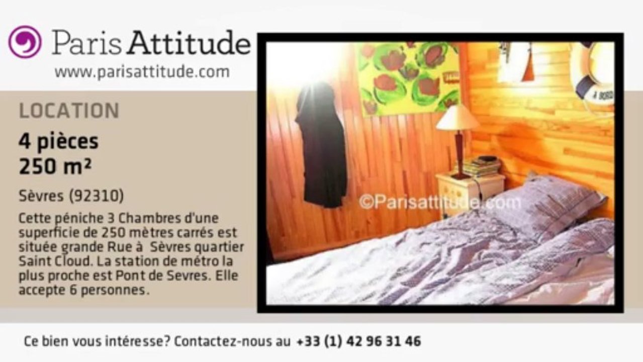 Peniche 3 Chambres à louer - Boulogne Billancourt, Sèvres - Ref. 1178