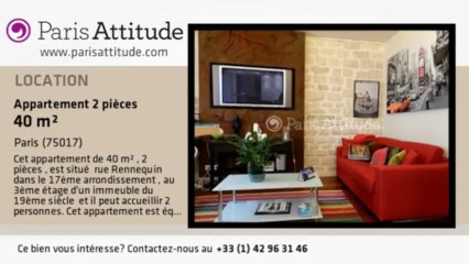 Appartement 1 Chambre à louer - Pereire, Paris - Ref. 837