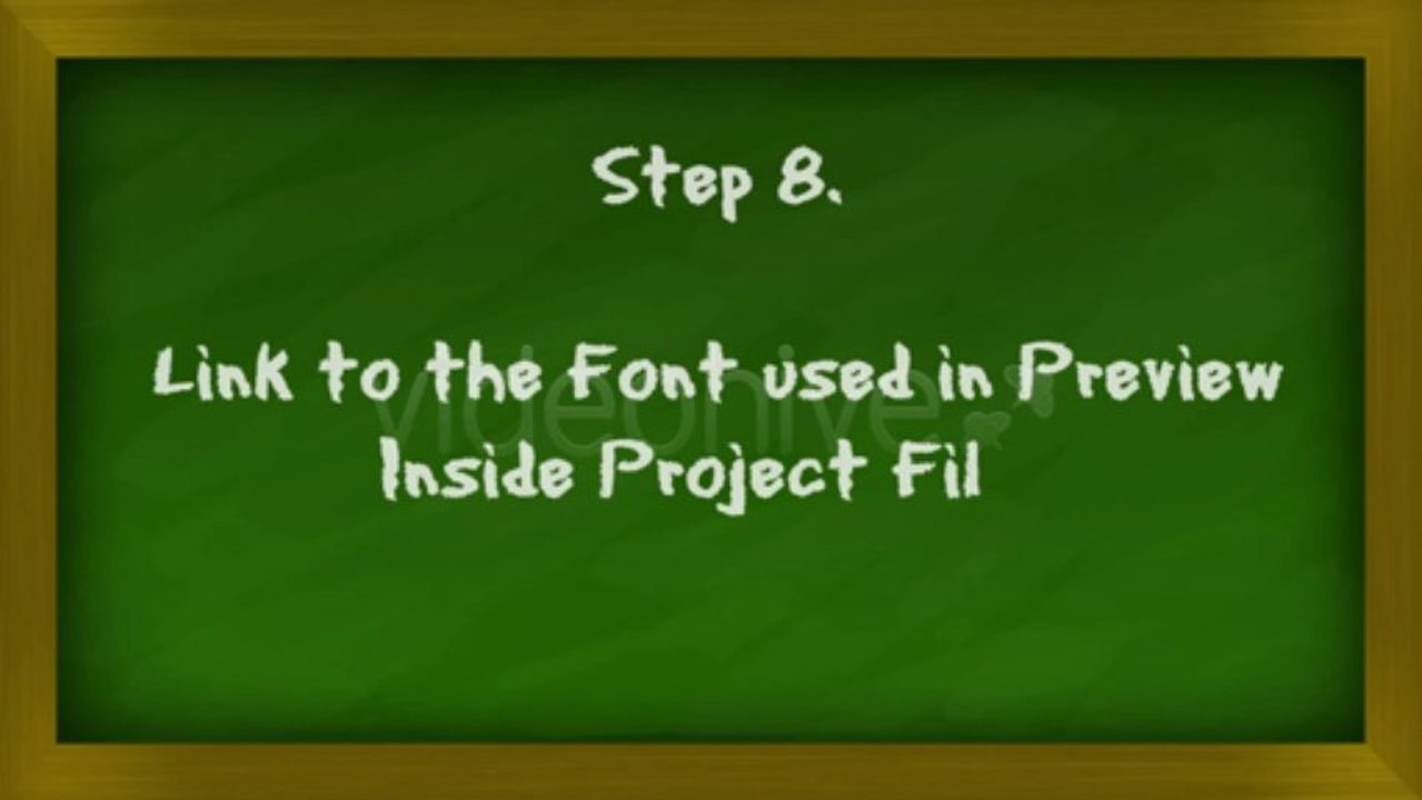 Blackboard Presentation - After Effects Template
