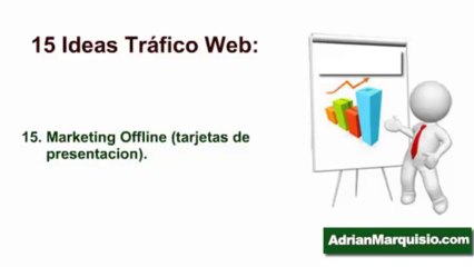 15 Formas De Obtener Tráfico Sin Costo | AdrianMarquisio.com