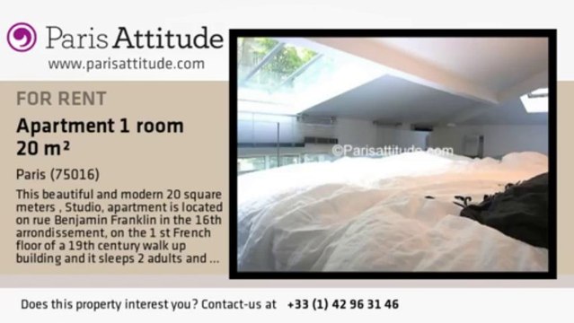 Studio Apartment for rent - Trocadéro, Paris - Ref. 6168