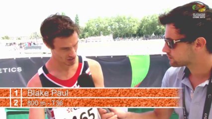 Blake Paul - 800m hommes - T36