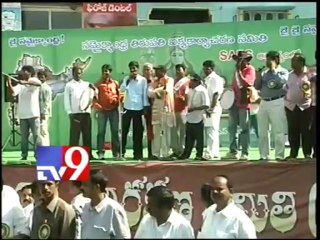Protests continue in Tirupati
