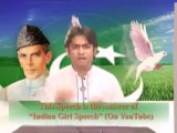 The Genius of Pakistan's answer to Indian Girl's Speech