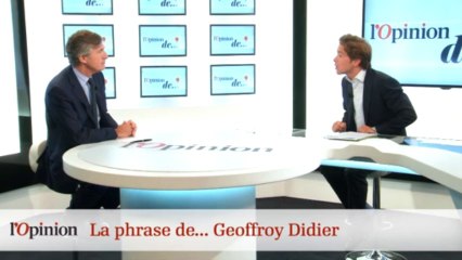 La Phrase de... Geoffroy Didier